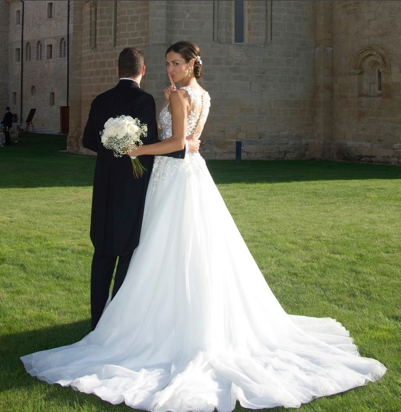 Laura Barriales e Fabio Cattaneo sposi segreti Sposa Felice